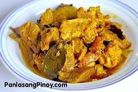 luyang pula|Adobong Dilaw Recipe .